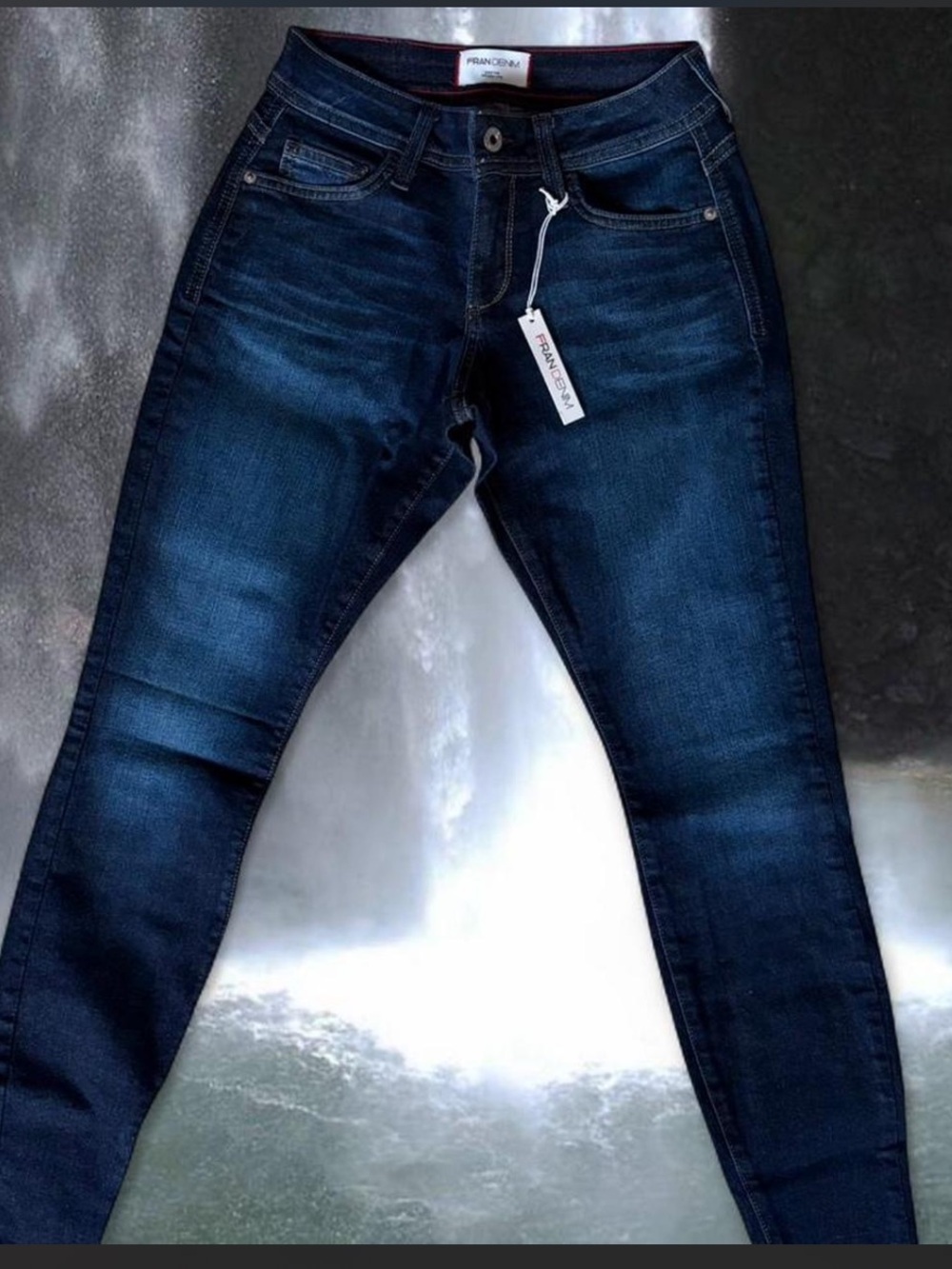 NWT "Fran Denim "Sarah" Athletic Fit denim Size 24